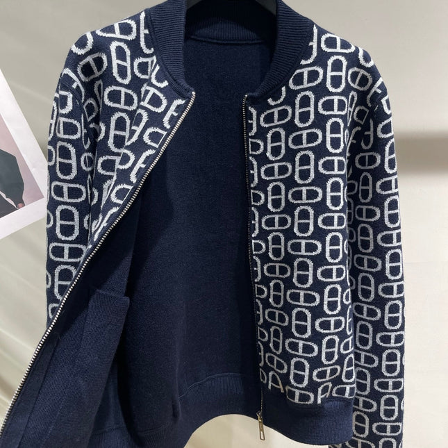 HERMES 25S BASEBALL JACKET 045