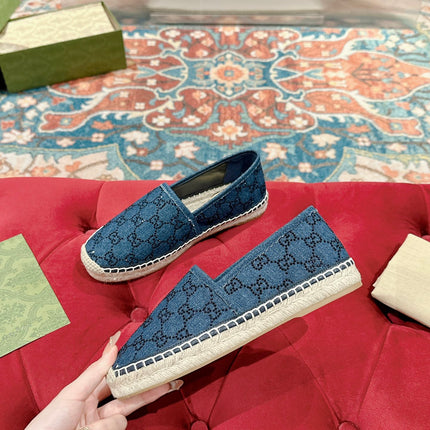 GG ESPADRILLE LOAFER AEGEAN CANVAS