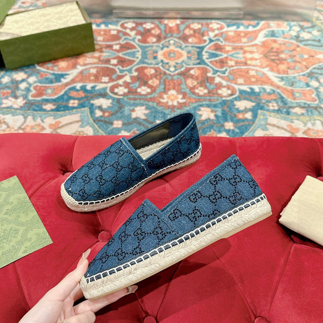 GG ESPADRILLE LOAFER AEGEAN CANVAS