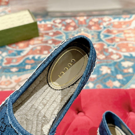 GG ESPADRILLE LOAFER AEGEAN CANVAS