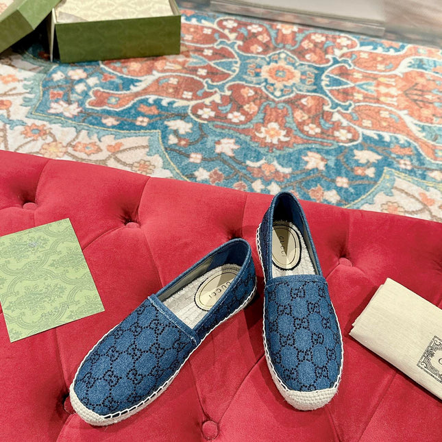 GG ESPADRILLE LOAFER AEGEAN CANVAS