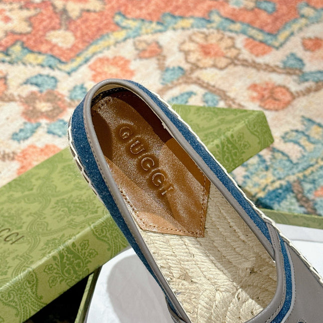 GG ESPADRILLES SLIP - ON AEGEAN CANVAS