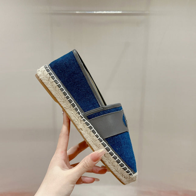 GG ESPADRILLES SLIP - ON AEGEAN CANVAS