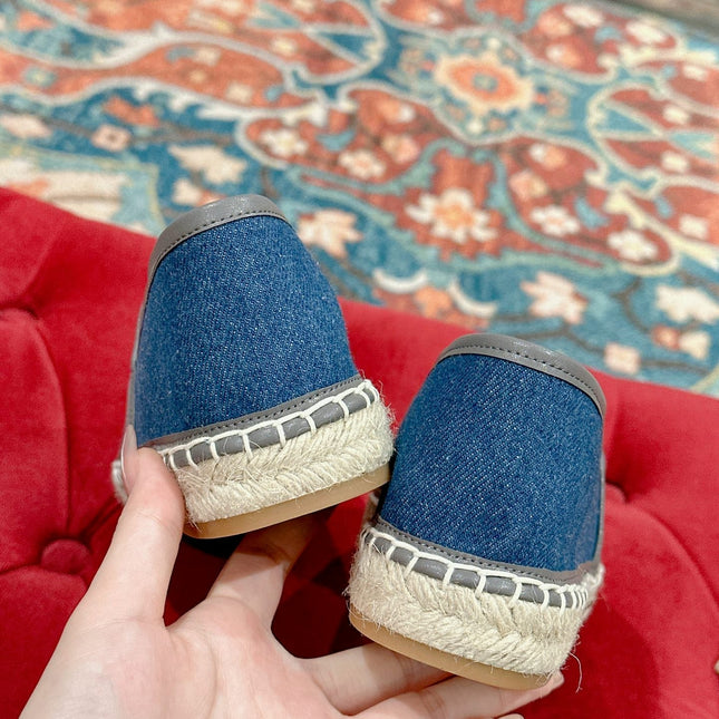 GG ESPADRILLES SLIP - ON AEGEAN CANVAS