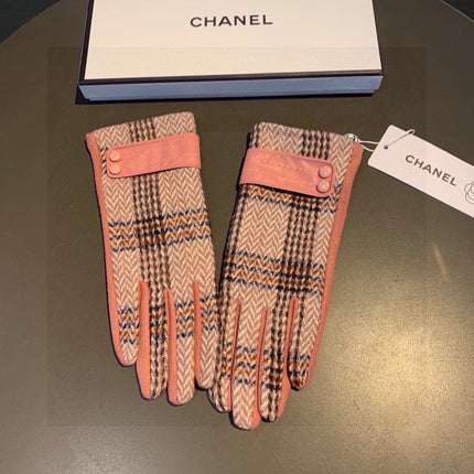 GLOVES IN COLORFUL WOOL 429244