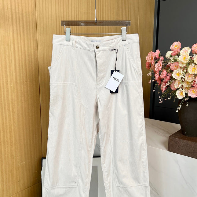 DIOR 25S STRAIGHT-LEG TROUSERS STYLE 066
