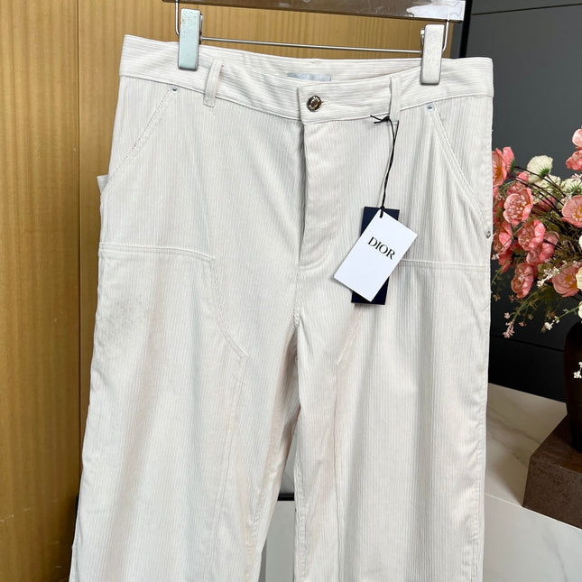 DIOR 25S STRAIGHT-LEG TROUSERS STYLE 066