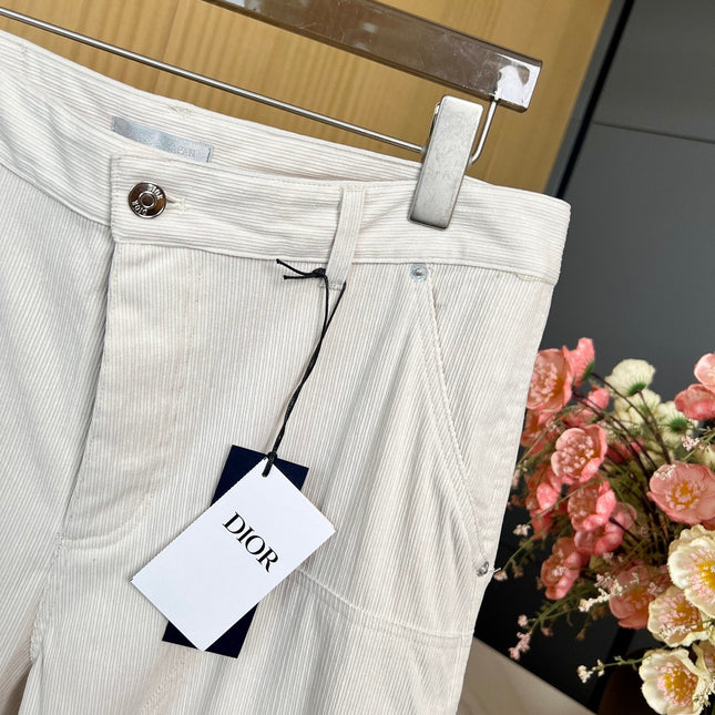 DIOR 25S STRAIGHT-LEG TROUSERS STYLE 066