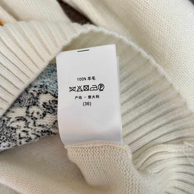 DIOR 25S LONG-SLEEVE CREW NECK T-SHIRT STYLE 199