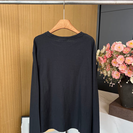 DIOR 25S LONG-SLEEVE CREW NECK T-SHIRT STYLE 198