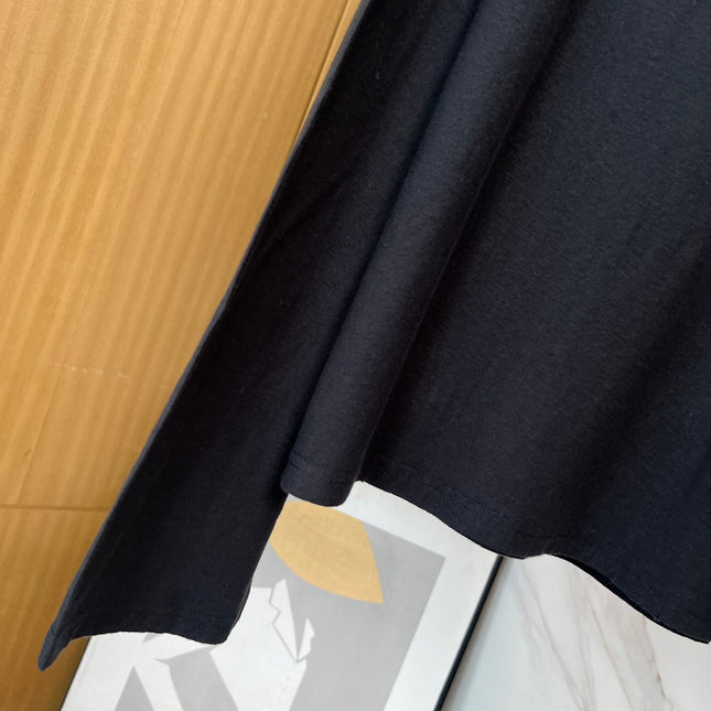 DIOR 25S LONG-SLEEVE CREW NECK T-SHIRT STYLE 198