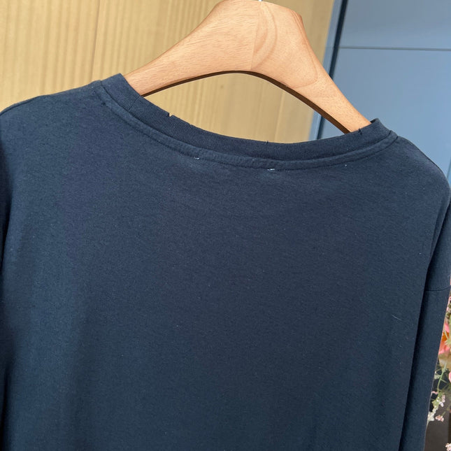 DIOR 25S LONG-SLEEVE CREW NECK T-SHIRT STYLE 198