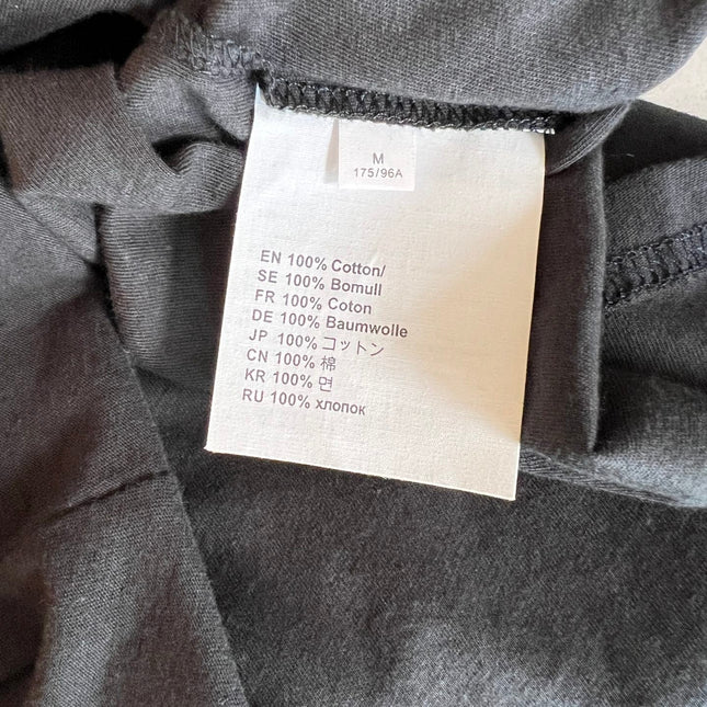 DIOR 25S LONG-SLEEVE CREW NECK T-SHIRT STYLE 198