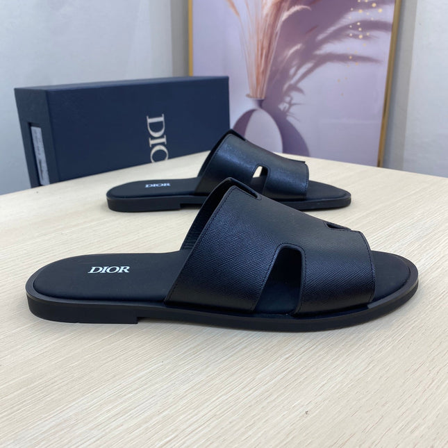 CD H-ALIAS SANDAL DENIM COLOR CALFSKIN