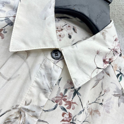 DIOR FLORAL LONG DRESS 275014