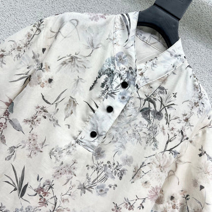 DIOR SHORT-SLEEVE RETRO DRESS 275031
