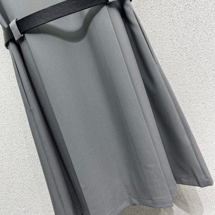 MIUMIU SLEEVELESS DRESS WITH BELT STYLE 64