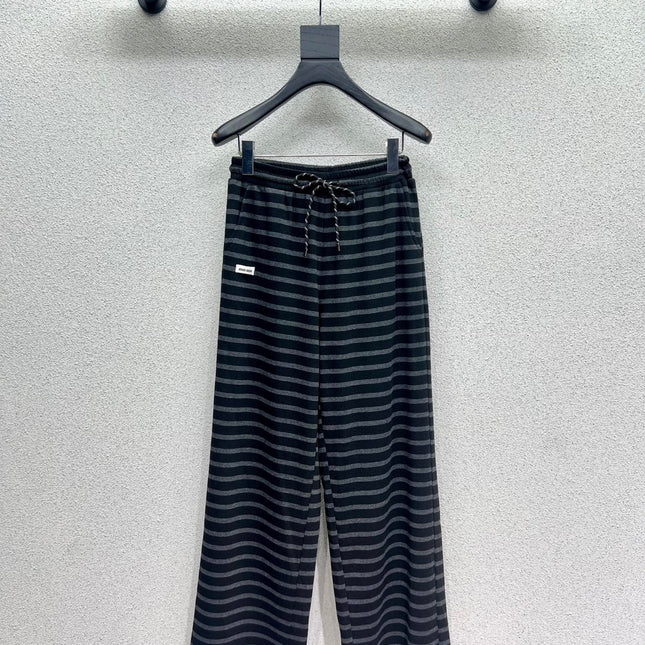 MIUMIU JACKET AND WIDE-LEG PANTS SET STYLE 13