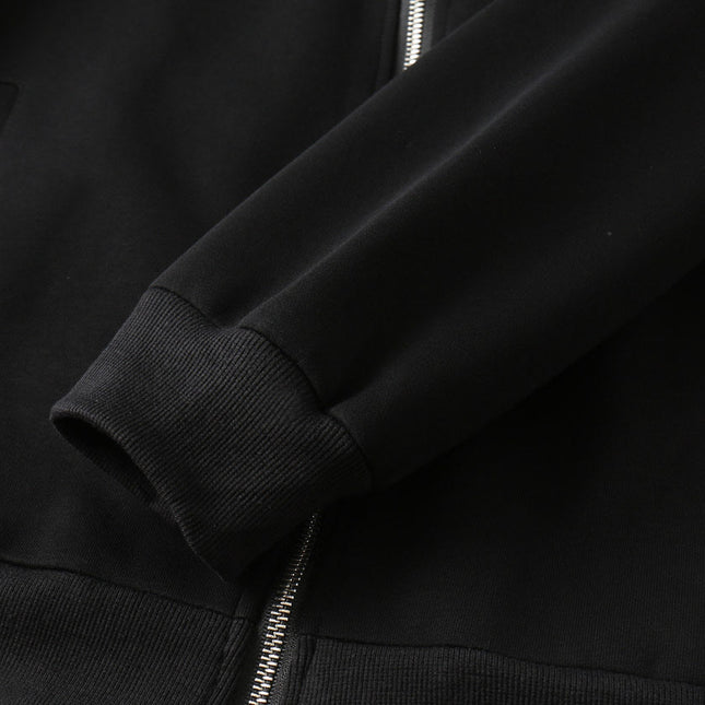 LV BLACK JACKET EMBROIDERED LOGO 239045