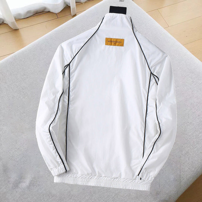LV WINDBREAKER JACKET WHITE 239048
