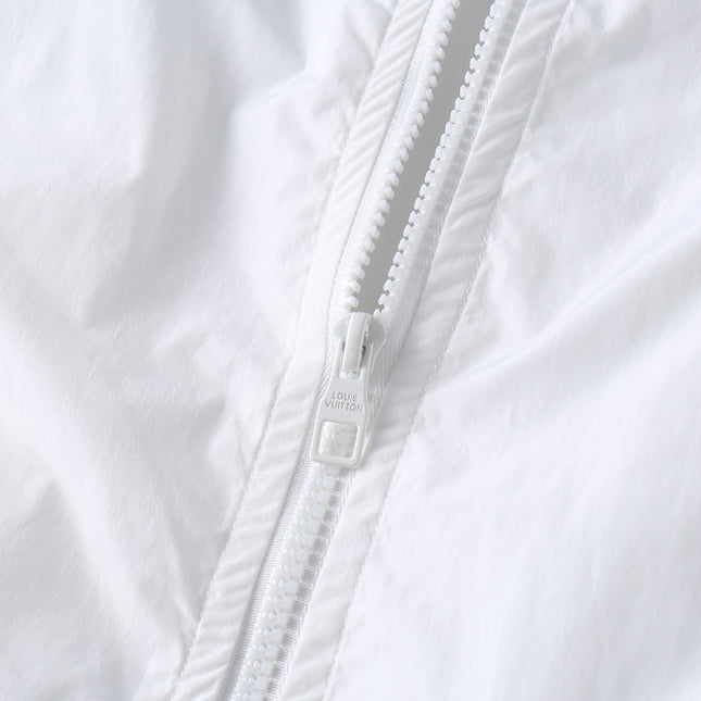 LV WINDBREAKER JACKET WHITE 239048