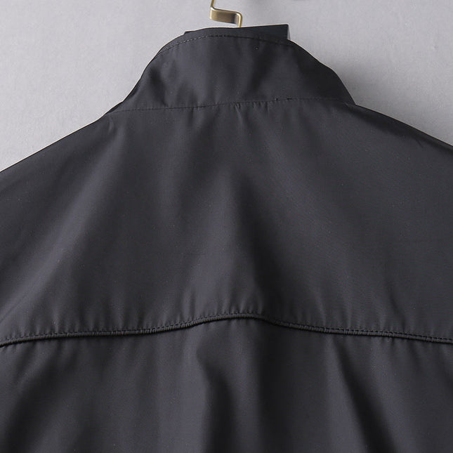 LV BLACK MIX NAVY BLUE MONOGRAM AND DAMIER JACKET 239054