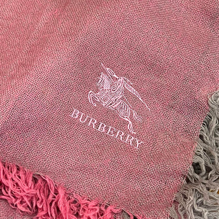 SCARF 200 CM IN FLAMINGO PINK CASHMERE 410225