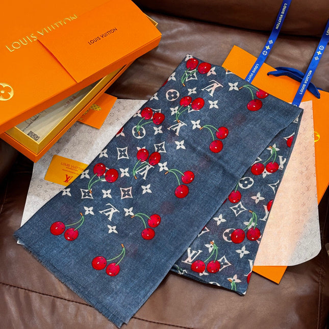 LV SCARF 200 CM IN CASHMERE 728982