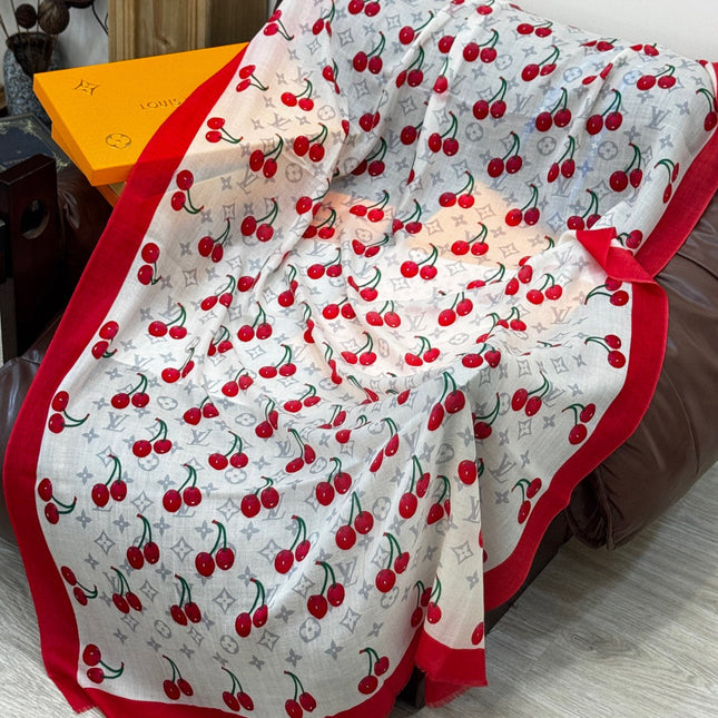 LV SCARF 200 CM IN CASHMERE 728984