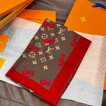 LV SCARF 200 CM IN CASHMERE 728985