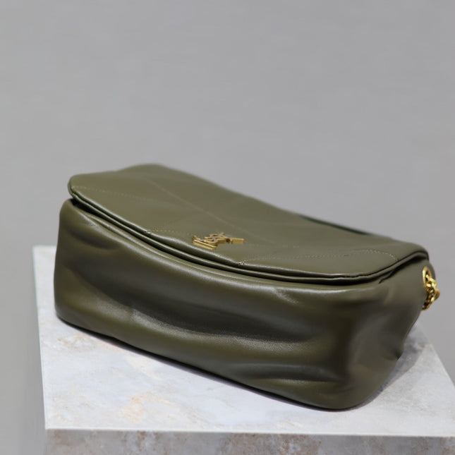 YSL 25S JAMIE 25 IN LIGHT MUSK LAMBSKIN GOLD HARDWRE