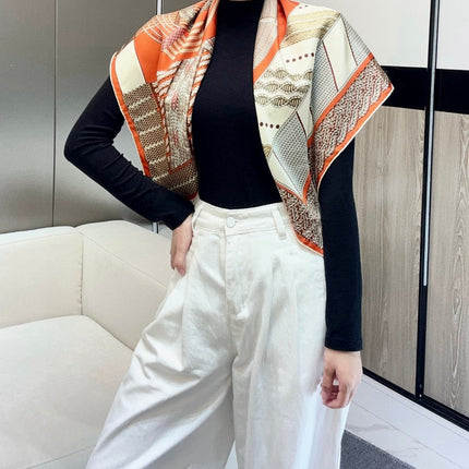 HERMES 25S SCARF 90 IN SILK 735856