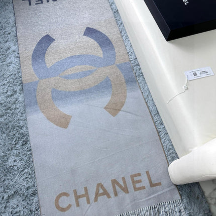 CHANEL 25S SCARF 180 IN CASHMERE 724825