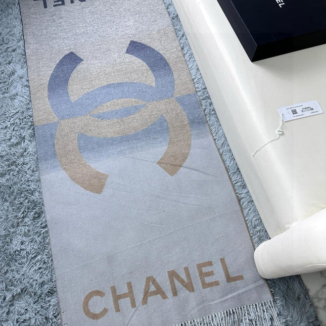 CHANEL 25S SCARF 180 IN CASHMERE 724825