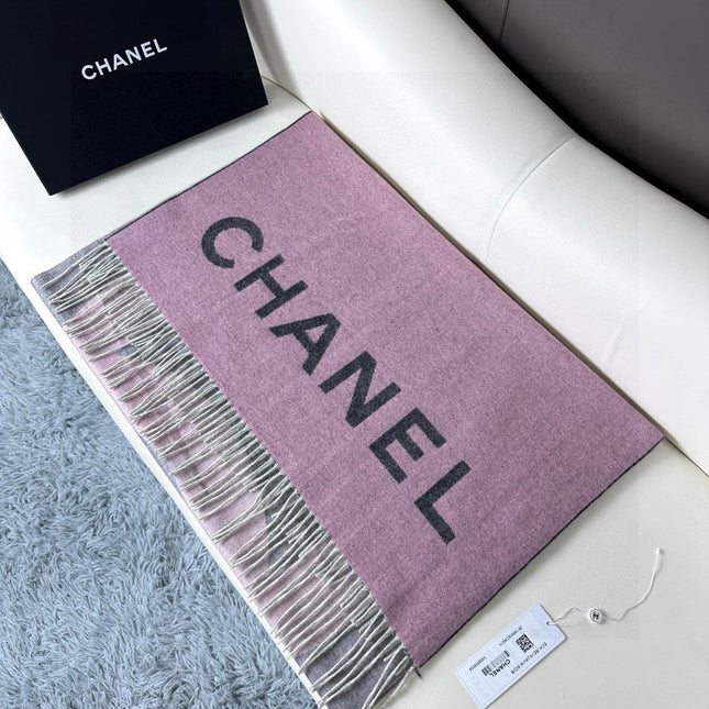 CHANEL 25S SCARF 180 IN CASHMERE 724826
