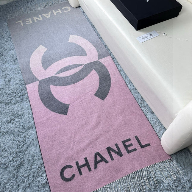 CHANEL 25S SCARF 180 IN CASHMERE 724826