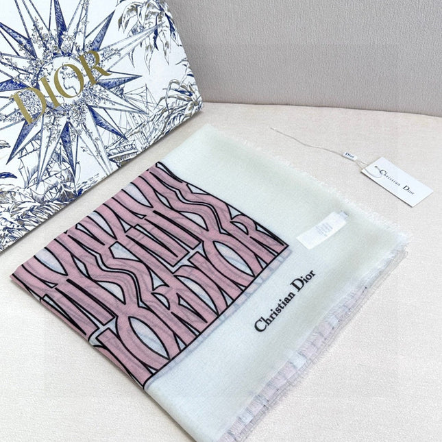 DIOR SCARF 180 CM IN SILK 654445