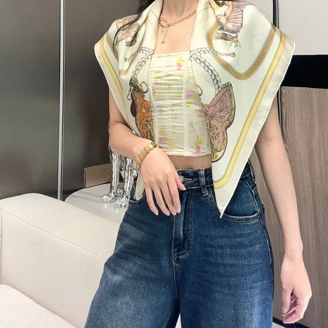 HERMES 25S SCARF 90 IN SILK 733951