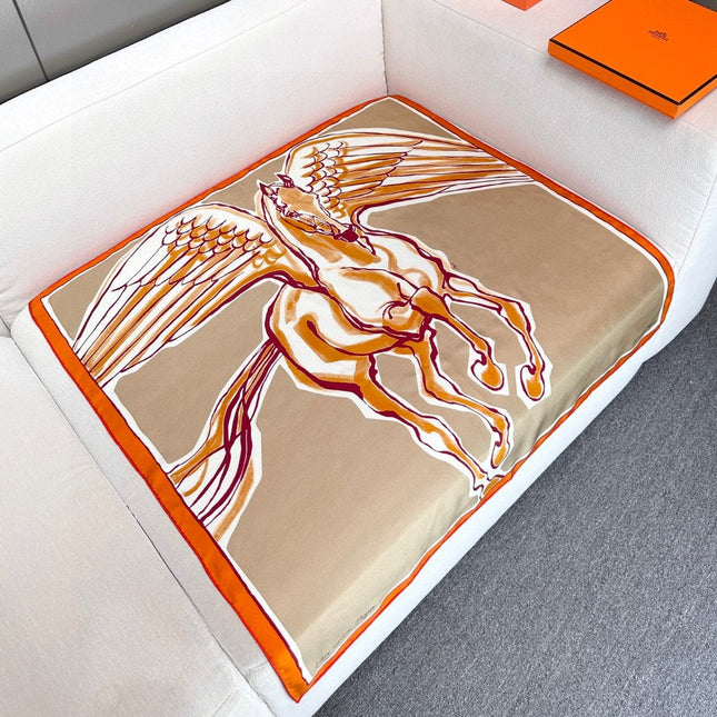 HERMES 25S SCARF 90 IN SILK TWILL 733935