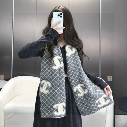 CHANEL 25S SCARF 185 IN CASHMERE 721524