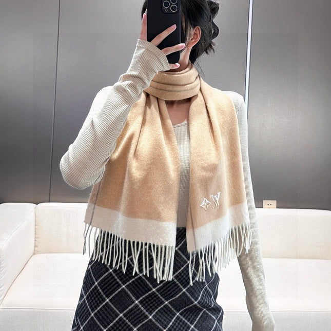 LV SCARF 180 CM IN CASHMERE 700794