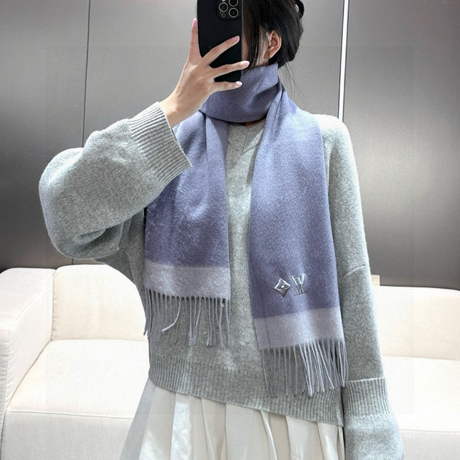 LV SCARF 180 CM IN CASHMERE 700798