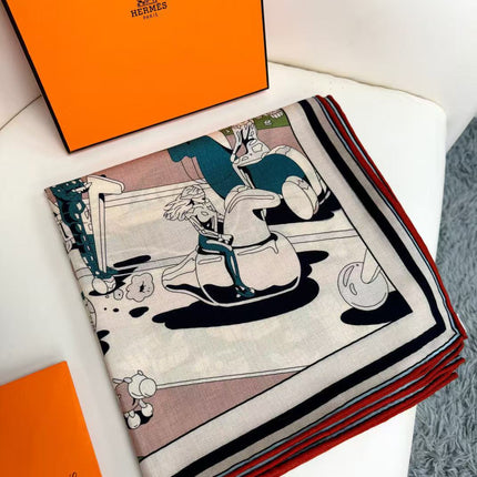 HERMES 25S SCARF 140 IN SILK 732118