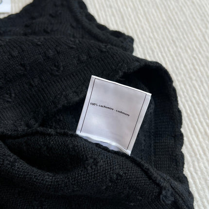 Chanel 25P Camisole Black Cashmere 220191