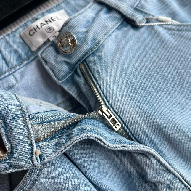 CC 25 Diamond Jeans Blue Denim Cotton