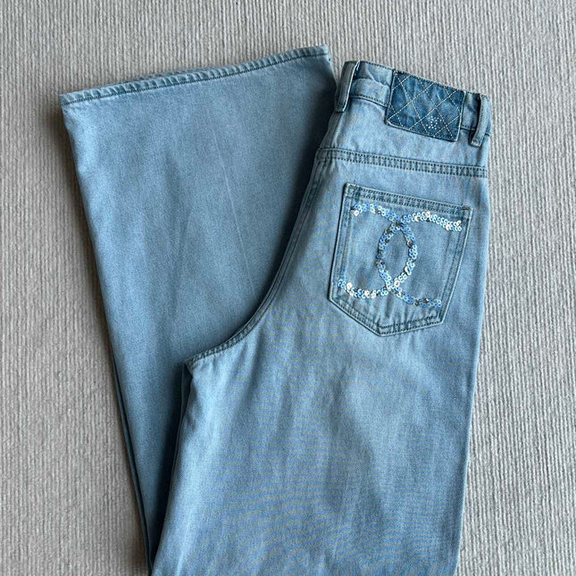 CC 25 Diamond Jeans Blue Denim Cotton