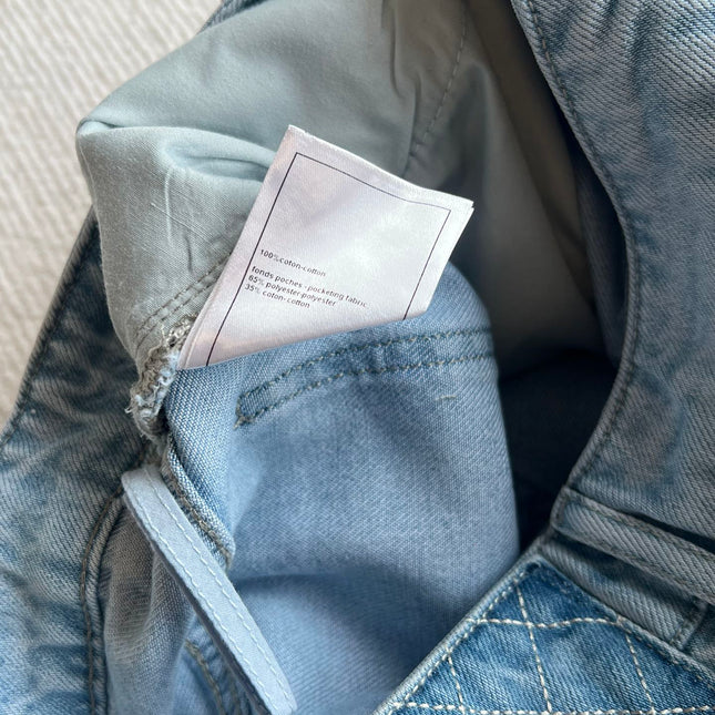 CC 25 Diamond Jeans Blue Denim Cotton