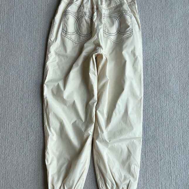 CHANEL BEIGE CASUAL PANTS 269664