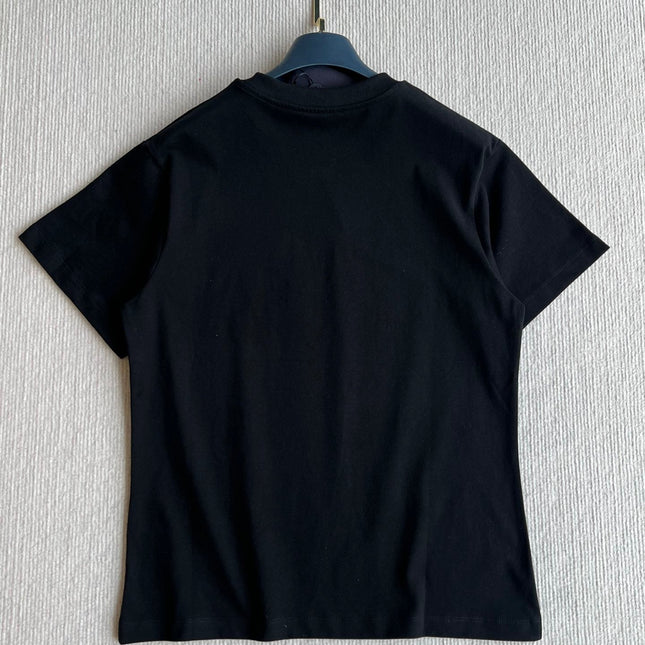 LOUIS VUITTON DIAMOND ROUND NECK SHORT SLEEVE T-SHIRT 275667