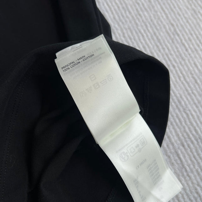 LOUIS VUITTON DIAMOND ROUND NECK SHORT SLEEVE T-SHIRT 275667